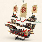 LEGO NINJAGO 71848 Le Temple Bounty - Jeu de construction pour garçon des 14 ans - Bateau