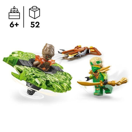 LEGO NINJAGO 71850 Lloyd contre la Toupie du Monstre de la Terre - Jeu de Construction