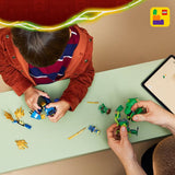 LEGO NINJAGO 71853 Le Combat du Robot Dragon de Jay - Jeu de Construction 4 ans - Cadeau