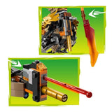 LEGO NINJAGO 71854 La Mission du Robot Cole et du Dragon Zane - Jeu de Construction 7 ans