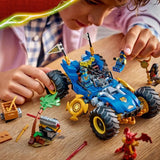 LEGO NINJAGO 71856 La Voiture Transformable de Jay - Jeu de Construction 8 ans - Cadeau