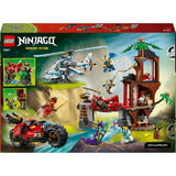 LEGO NINJAGO 71857 La Cabane et les Véhicules des Ninjas - Jeu de Construction des 7 ans