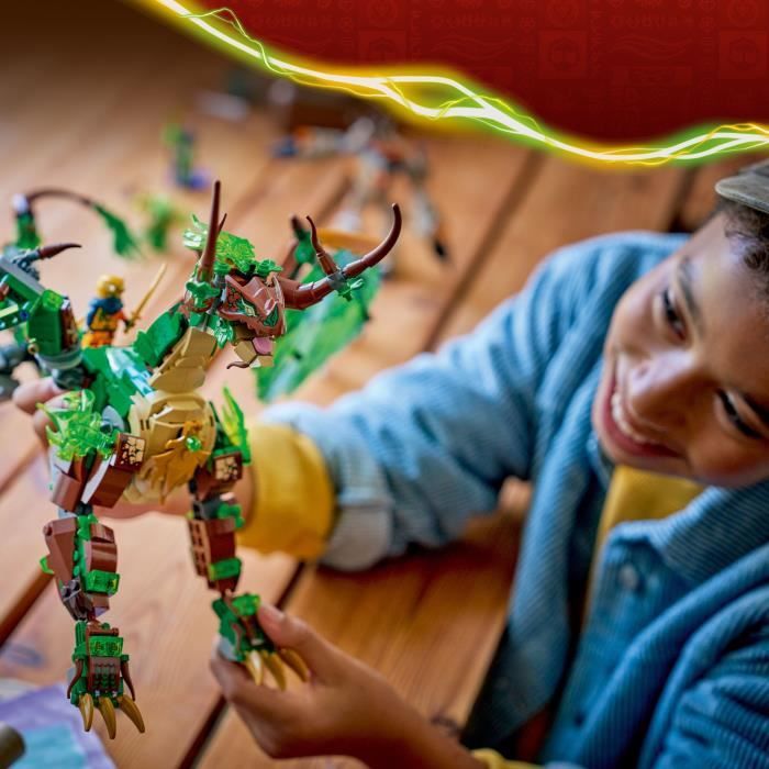 LEGO NINJAGO 71859 Le Dragon de Vie - Jouet de Construction pour Garçon ou Fille des 8 ans