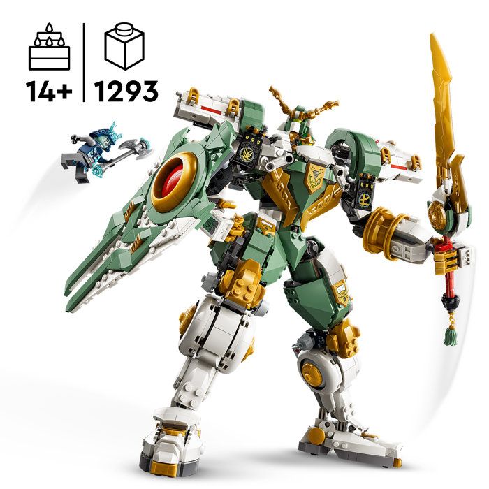 LEGO NINJAGO 71860 15e Anniversaire : le Robot Titan de Lloyd - Jeu de Construction Ado