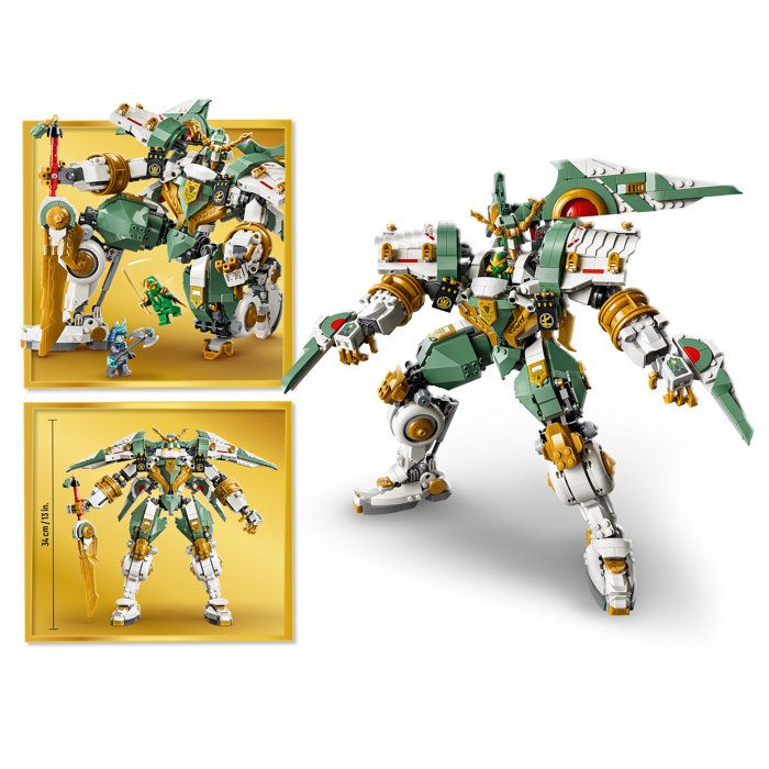 LEGO NINJAGO 71860 15e Anniversaire : le Robot Titan de Lloyd - Jeu de Construction Ado