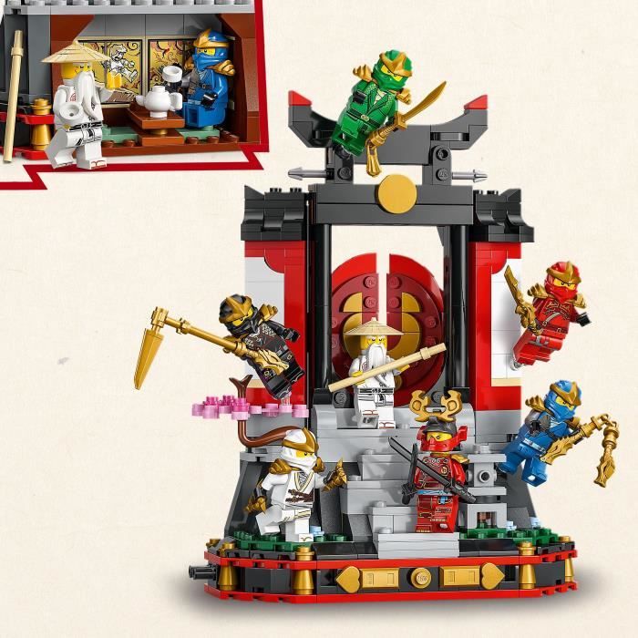 LEGO NINJAGO 71866 15e Anniversaire : Collection des Personnages Ninjas - Jeu des 14 ans