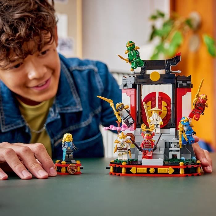 LEGO NINJAGO 71866 15e Anniversaire : Collection des Personnages Ninjas - Jeu des 14 ans