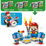 LEGO Super Mario 72035 Mario Kart  Garage de Toad - Jouet Nintendo personnalisable