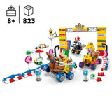 LEGO Super Mario 72036 Mario Kart  Bébé Peach et ensemble de grand prix - Jouet moto