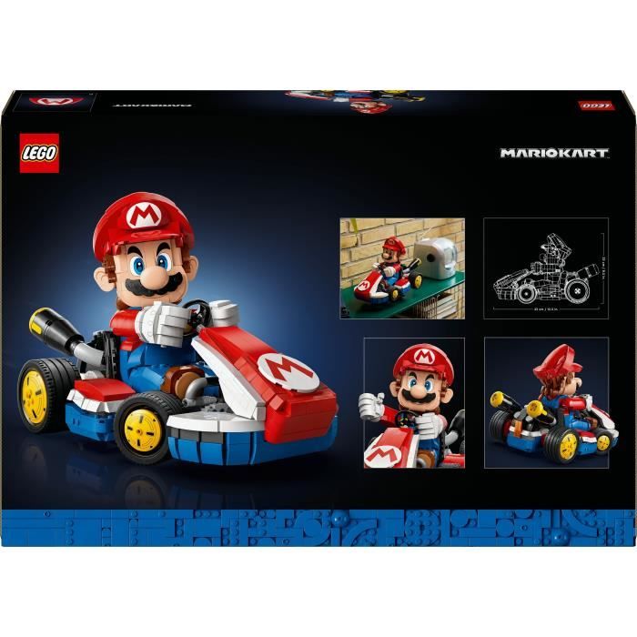 LEGO Mario Kart 72037 Mario Et Kart Standard - Set De Construction Pour Adulte  Figurine