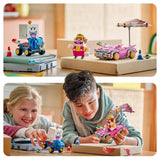 LEGO Super Mario 72038 Mario Kart  Wario et Roi Boo - Jeu de Construction des 8 ans