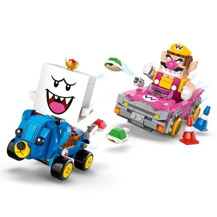 LEGO Super Mario 72038 Mario Kart  Wario et Roi Boo - Jeu de Construction des 8 ans