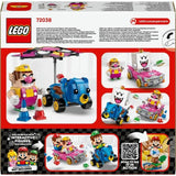 LEGO Super Mario 72038 Mario Kart  Wario et Roi Boo - Jeu de Construction des 8 ans