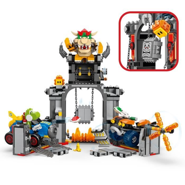 LEGO Super Mario 72039 Mario Kart – Château de Bowser - Jeu de Construction des 9 ans