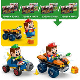 LEGO Super Mario 72039 Mario Kart – Château de Bowser - Jeu de Construction des 9 ans