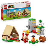 LEGO Super Mario 72040 Campement du Capitaine Toad - Jouet de Construction des 6 ans