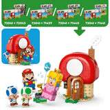 LEGO Super Mario 72041 Fete chez les Toads - Jeu de Construction enfant des 7 ans