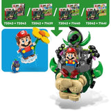 LEGO Super Mario 72042 Prince Florian et Château de Bowser - Jeu enfant des 9 ans