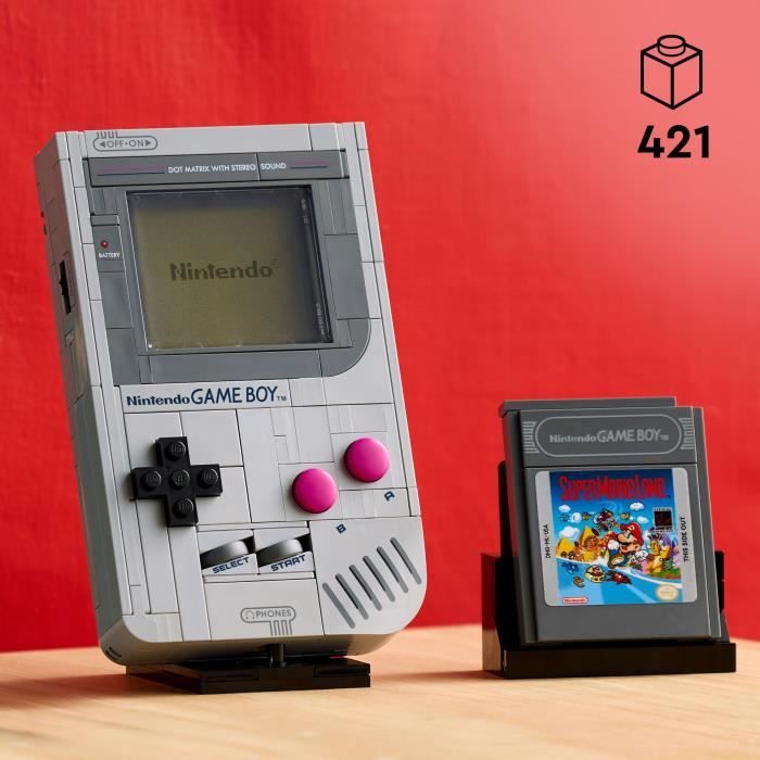 LEGO Super Mario 72046 Game Boy - Set de Construction pour Adulte - Décoration Rétro