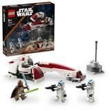 LEGO Star Wars 75378 The Mandalorian L'évasion en Speeder BARC, Set de Construction