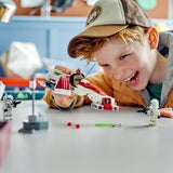 LEGO Star Wars 75378 The Mandalorian L'évasion en Speeder BARC, Set de Construction