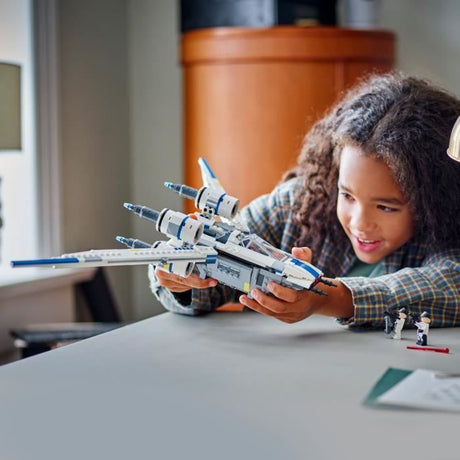 LEGO Star Wars 75399 Andor Le Chasseur Stellaire U-Wing de l'Alliance Rebelle, Jeu de construction des 8 Ans