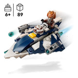 LEGO Star Wars : The Clone Wars 75400 Microfighter Chasseur Jedi de Plo Koon - Jeu 6 ans
