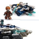 LEGO Star Wars : The Clone Wars 75400 Microfighter Chasseur Jedi de Plo Koon - Jeu 6 ans