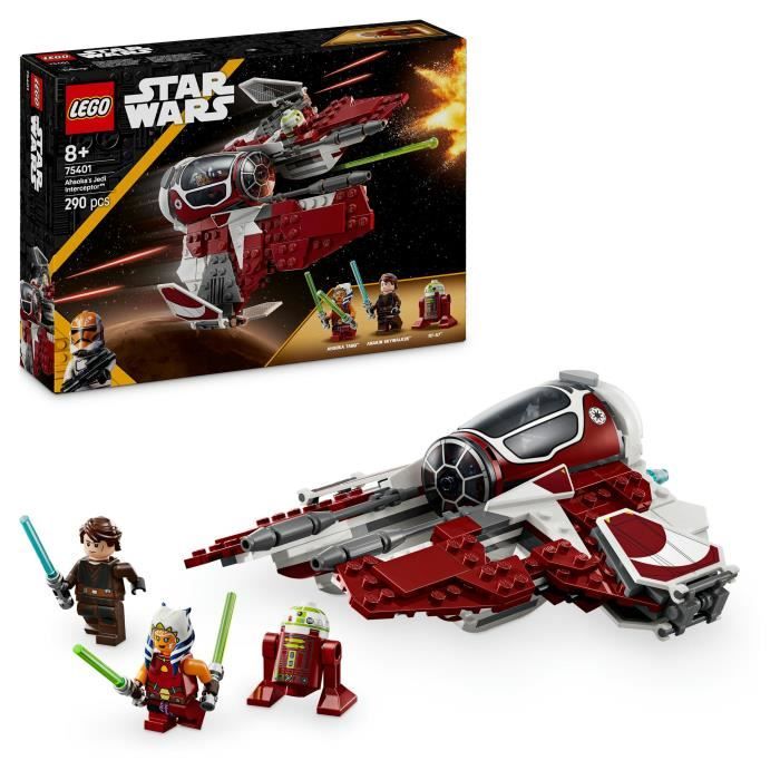 LEGO Star Wars : The Clone Wars 75401 Le Jedi Interceptor d'Ahsoka - Jeu de construction