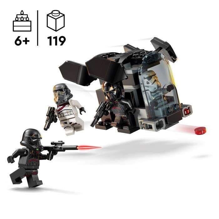 LEGO Star Wars 75412 Pack de Combat Death Troopers contre Night Troopers - Jouet des 6 ans