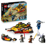 LEGO Star Wars 75414 Le Snowspeeder en Flammes - Jouet de Construction enfant 7 ans