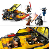 LEGO Star Wars 75414 Le Snowspeeder en Flammes - Jouet de Construction enfant 7 ans