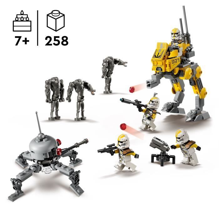 LEGO Star Wars 75431 Pack de Combat du 327eme Corps d'Armée - Jeu de Construction 7 ans