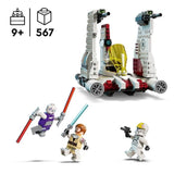 LEGO Star Wars 75432 The Clone Wars Chasseur V-19 Torrent - Jeu de Construction des 9 ans