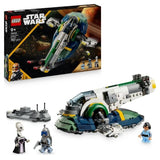 LEGO Star Wars 75433 L'Attaque des Clones Le Vaisseau de Jango Fett - Jouet des 9 ans