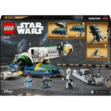 LEGO Star Wars 75433 L'Attaque des Clones Le Vaisseau de Jango Fett - Jouet des 9 ans