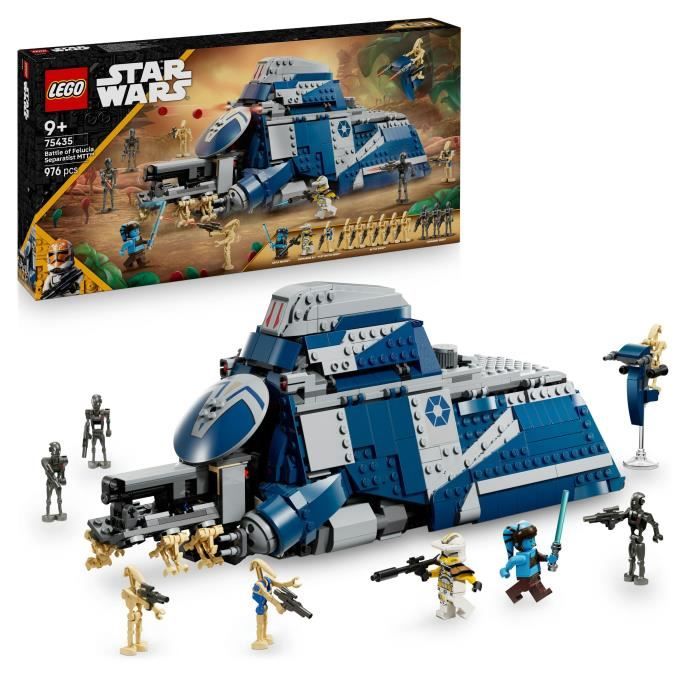 LEGO Star Wars 75435 The Clone Wars Le MTT des Séparatistes de la Bataille de Felucia