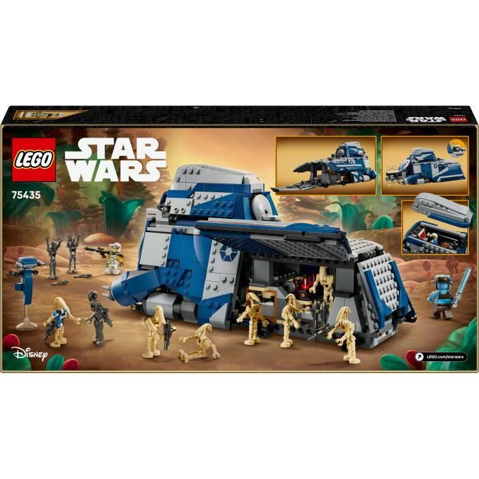 LEGO Star Wars 75435 The Clone Wars Le MTT des Séparatistes de la Bataille de Felucia