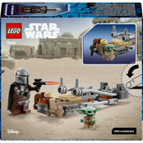 LEGO Star Wars 75436 Le Speeder Bike du Mandalorien et Grogu - Jouet 6 ans - Idée Cadeau