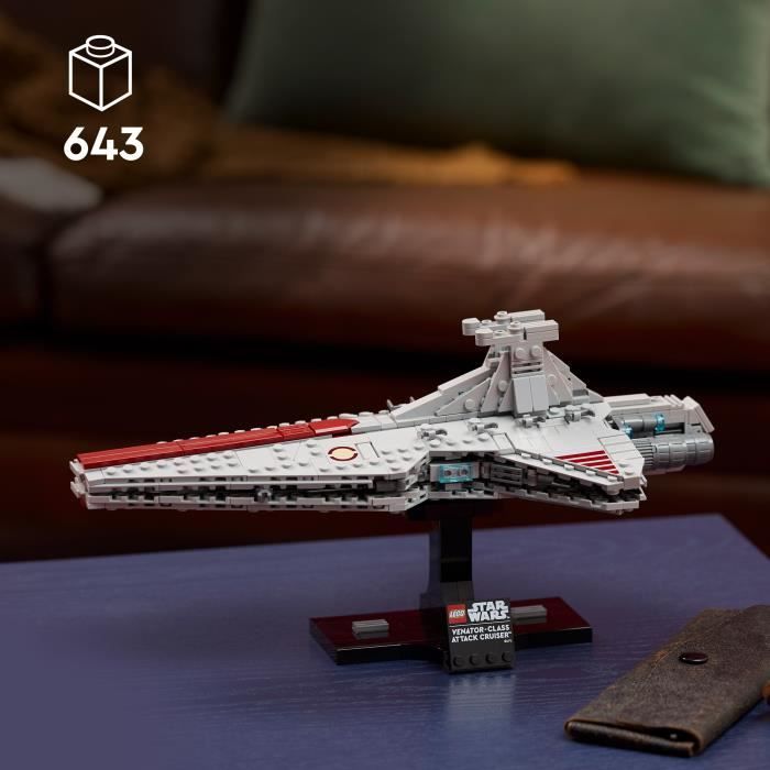 LEGO Star Wars 75441 Le Croiseur d’Assaut de Classe Venator - Set pour Adulte - Vaisseau