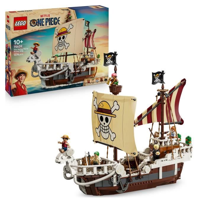 LEGO ONE PIECE 75639 Le Bateau Pirate Vogue Merry - Jeu de Construction pour enfant des 10 ans