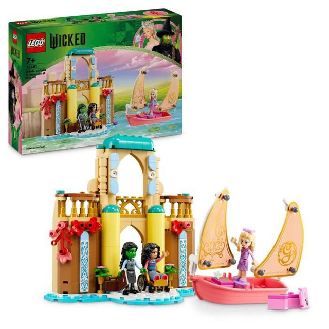 LEGO Wicked 75681 Glinda, Elphaba et Nessarose a l'Université de Shiz - Jeu enfant 7 ans