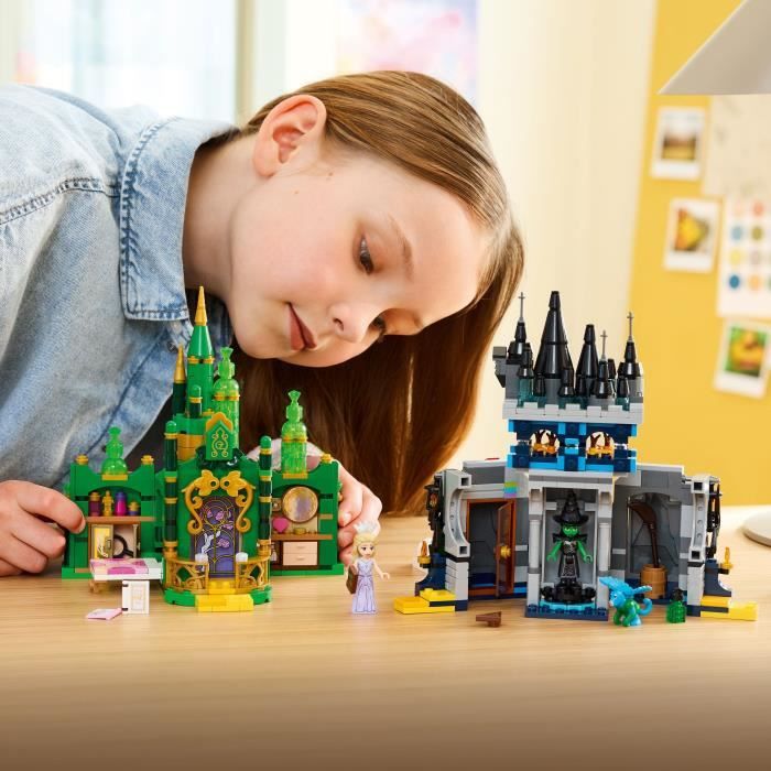 LEGO Wicked 75689 Emerald City et le Château de Kiamo Ko - Jouet de Construction des 9 ans