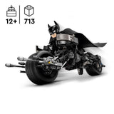 LEGO DC Batman 76273 La figurine de Batman a construire et la moto Bat-Pod