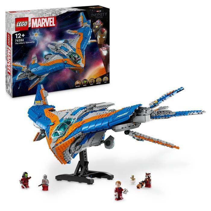 LEGO Marvel 76286 Les Gardiens de la Galaxie : le vaisseau Milan, Véhicule spatial