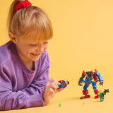 LEGO DC 76302 Le robot de Superman contre Lex Luthor - Jouet super héros des 6 ans