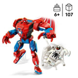 LEGO Marvel 76308 Le robot de Spider-Man contre Anti-Venom - Jeu de super héros des 6 ans