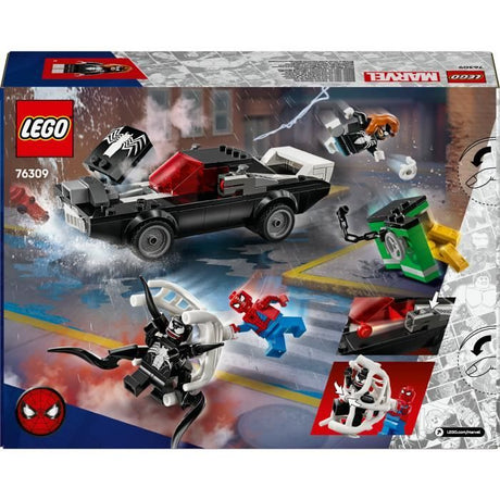 LEGO Marvel 76309 Spider-Man contre le bolide de Venom - Jouet de construction des 7 ans