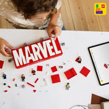 LEGO Marvel 76313 Logo MARVEL et ses super héros - Jeu de construction Avengers des 12 ans