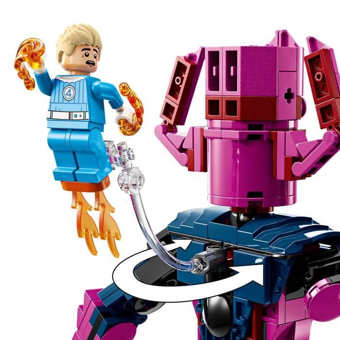 LEGO | Marvel 76316 Les Quatre Fantastiques contre la figurine de Galactus - Jeu des 9 ans